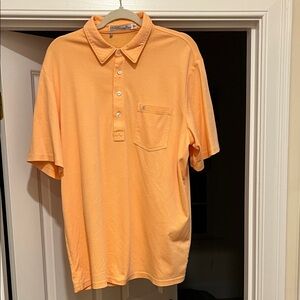 Criquet Light Orange Polo Shirt